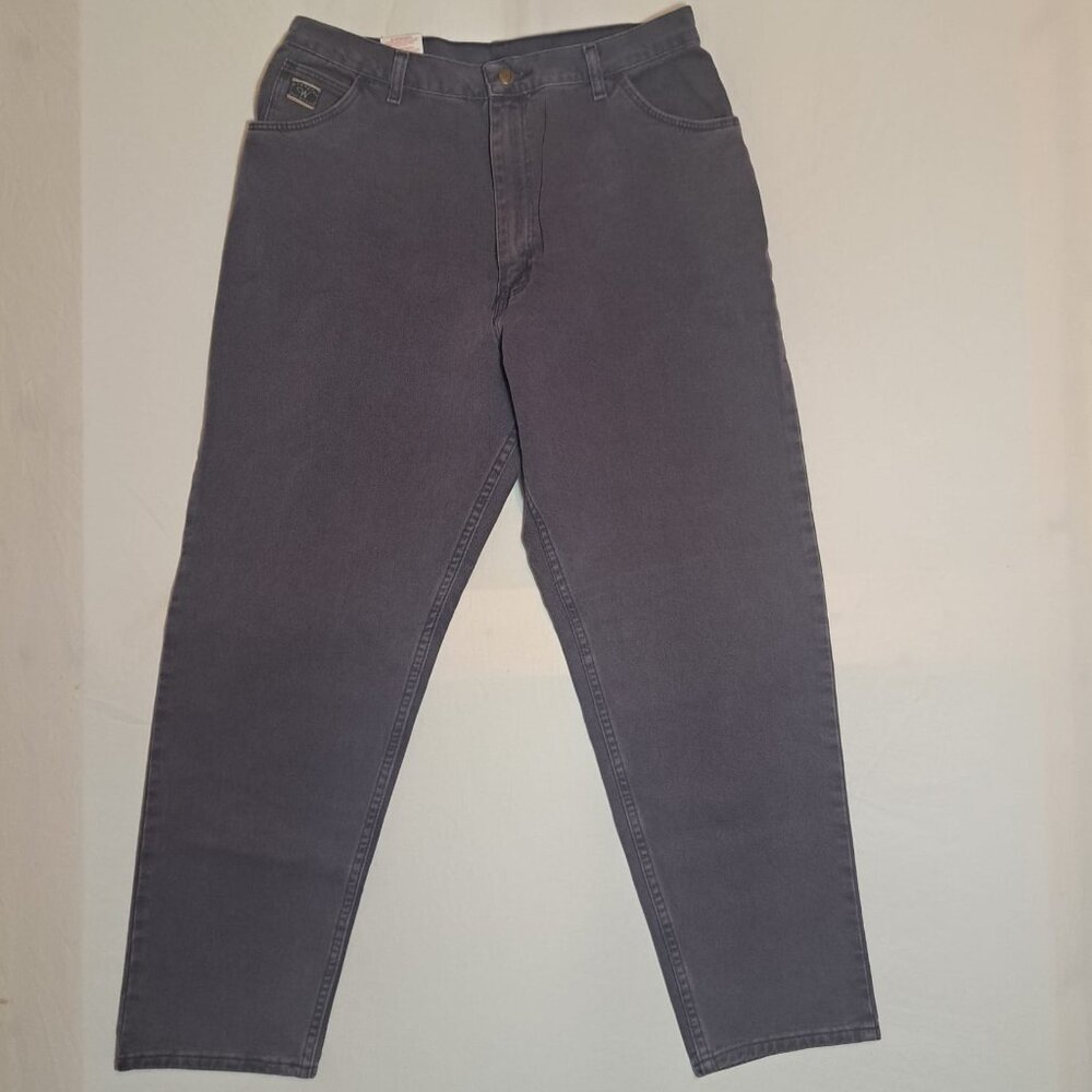 VTG‎ WRANGLER MSRO1 BY BLACKBERRY RELAXED WOMEN'S JEANS SZ 18X30